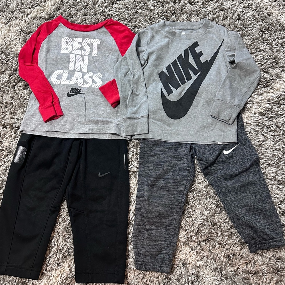 Two Nike outfits toddler boy size 3T